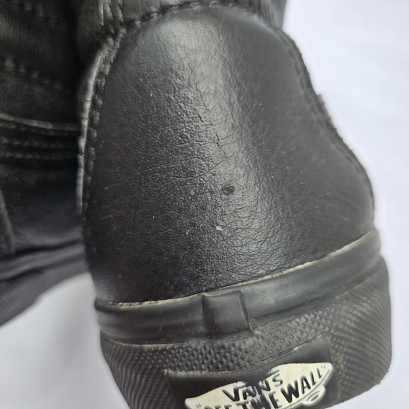 Vans Black High-Top Women's Sneakers Size 7 - Picture 8 of 10